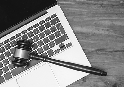 Gavel and Computer